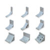 90 Degree Aluminium Angle Corner Connector 2020/3030/4040 Aluminium Profile