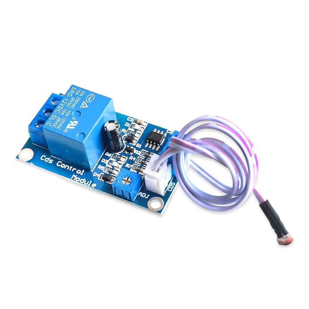 12V Light Control Switch Photoresistor Relay Module Detection Sensor XH-M131