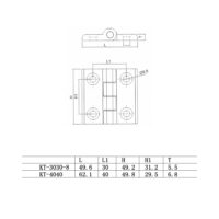 Hinge Aluminium Extrusion 3030 / 4040 CNC 3D Printer - Image 2