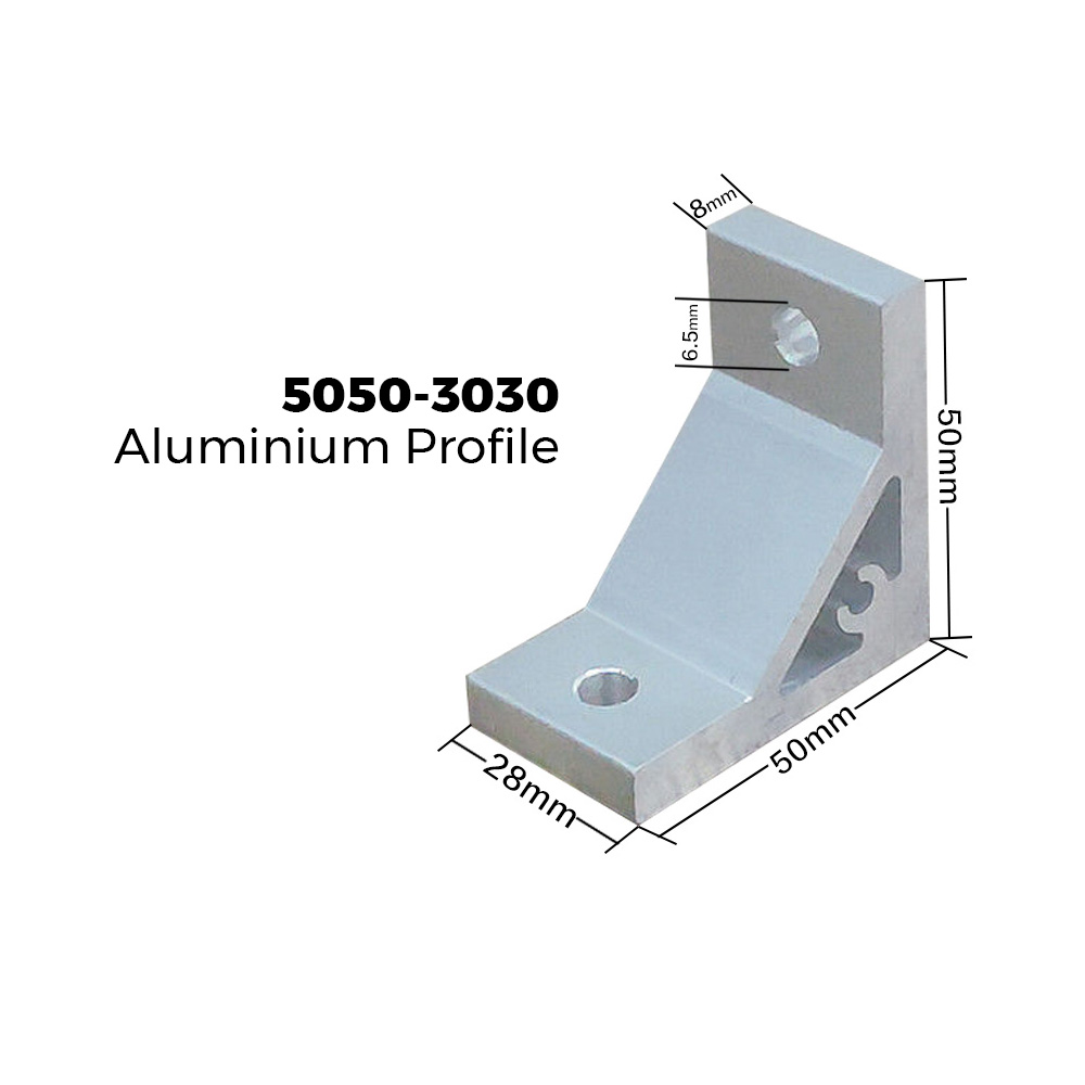 90 Degree Aluminium Angle Corner Connector 2020/3030/4040 Aluminium Profile