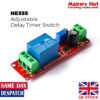 NE555 Adjustable Delay Timer Switch Module 0-10 Second 12V