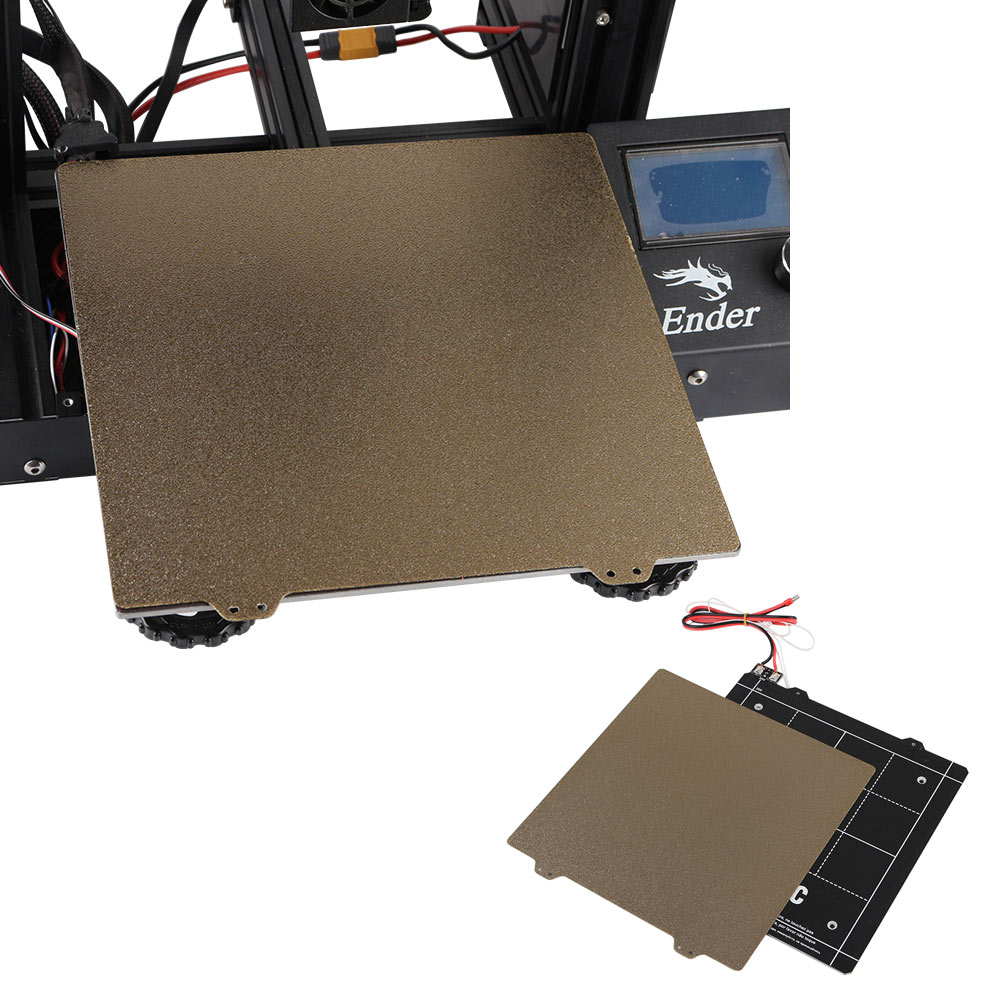 Magnetic Heated Bed 220/235mm 24V + PEI Steel Plate 3D Printer