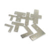 L / T / Cross Shape Steel Corner Braces Joint Brackets