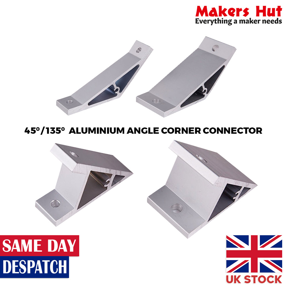 45/135 Degree Aluminium Angle Corner Connector 20/30/40 Aluminium Profile