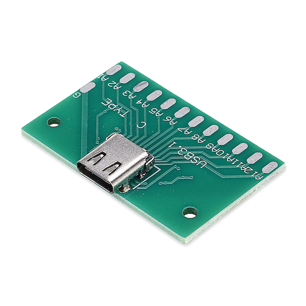 Type-C Female Head Test Board USB 3.1 Connector Adapter Board