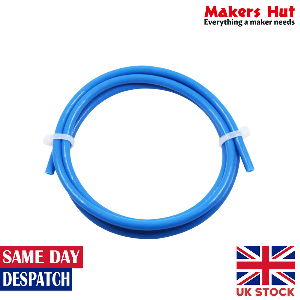 PTFE Tube ID 2mm x OD 4mm for 1.75 Filament (Blue)