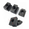4Pcs x T-NUT Black Oxide T Slot Clamping Nuts Machine Bed Milling
