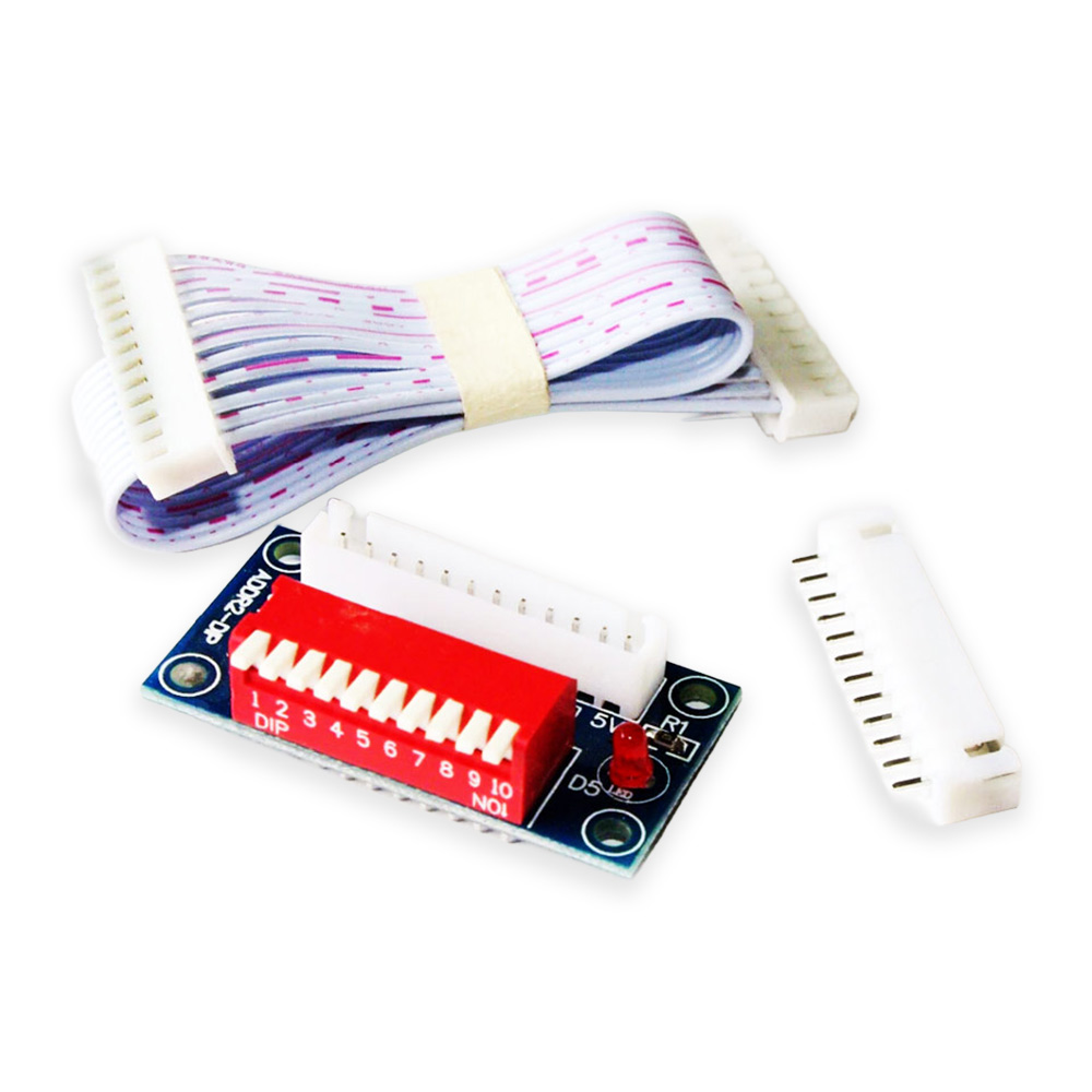 ADDR2-DIP-C Expansion Cable Connect to DMX512 Controller DMX-Relays