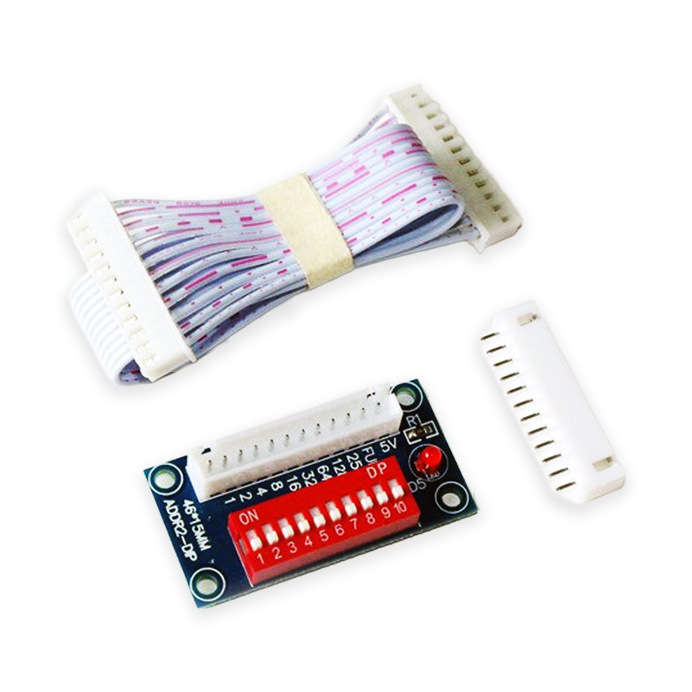 ADDR2-DIP-Z Expansion Cable Connect to DMX512 Controller DMX-Relays