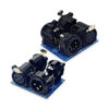 DMX512 XLR 3pin Connector to XLR 5pin Connector - Use for DMX Controller