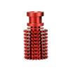2x V6 EXTRUDER HEAT SINK - RED ALUMINUM