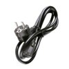 EU C5 Power Lead Schuko Plug Cable for Laptop PC Monitor Printer TV Power Cable