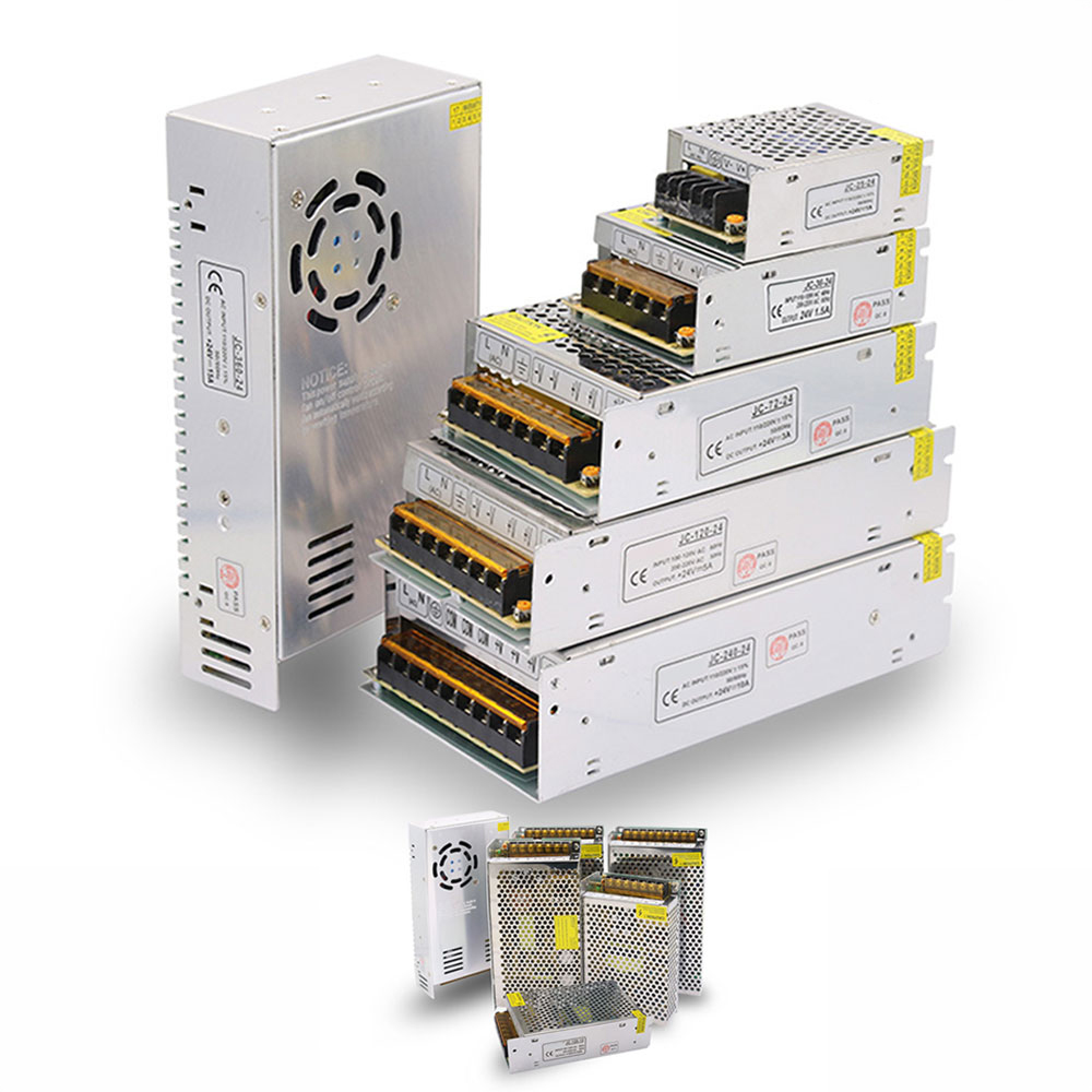 Regulated Switching Power Supply DC 3.3V 5V 9V 12V 18V 24V 36V 48V Universal PSU