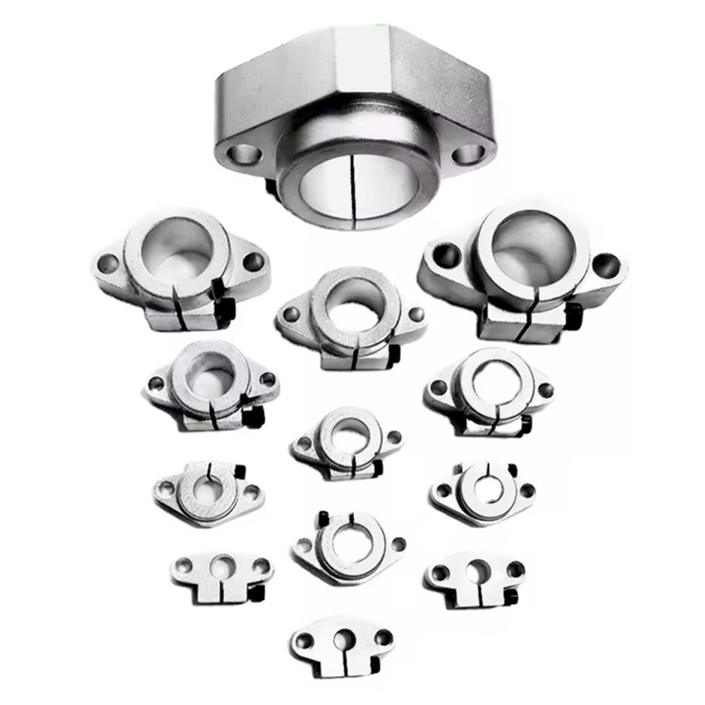 SHF8 SHF10 SHF12 SHF13 SHF16 SHF20 SHF25 SHF30 Linear Bearing Shaft Support