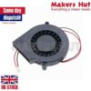 75mm - 7515 - Blower Cooling Radial Fan - 3D Printer Hotend - 5V/12V/24V DC