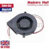 7530 75mm x 30mm Radial Blower Fan 5V 12V 24V DC 2 Pin Cooling Hotend
