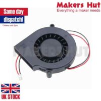 7530 75mm x 30mm Radial Blower Fan 5V 12V 24V DC 2 Pin Cooling Hotend