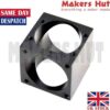 Kossel Delta Robot Aluminum Cube Fan and hotend mount - RepRap 3D Printer