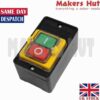 ON/OFF Waterproof / Oil Proof - Push Button Switch 10A 380V AC KAO-5