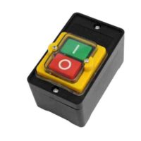 ON/OFF Waterproof / Oil Proof - Push Button Switch 10A 380V AC KAO-5 - With Back Box
