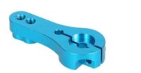 RC Metal Steering Servo Half Arm 25T MG995 MG996R MG946R MG945 BAJA HSP - Blue