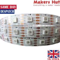 WS2813 5V Addressable RGB LED Strip - 30 - 60 LED/M - IP30 IP67