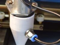 K40 Laser Cutter Air Assist Nozzle for 40W CO2 Increase Speed K 40 - Model A