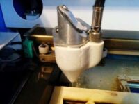 K40 Laser Cutter Air Assist Nozzle for 40W CO2 Increase Speed K 40 - Model B