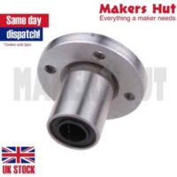 LMF20LUU 20mm Round Flange Router Shaft Linear Bushing Bearings CNC - Image 2