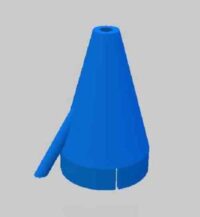 K40 Laser Cutter Air Assist Nozzle for 40W CO2 Increase Speed K 40 - Model E