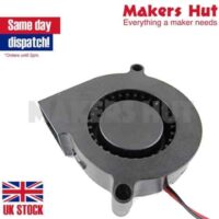 5015 - 50mm Turbine Blower Cooling Fan - 5V 12V 24V DC - 3D Printer