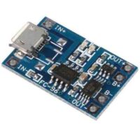 TP4056 5V USB 1A Lithium Battery Charging Board LiPo Charger Module Arduino - Mini Usb w/ Protection