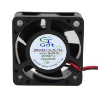 2510 - 25mm Axial Cooling Fan - 5V 12V 24V DC -2 Pin - 3D Printer Hotend UM2 - Image 2