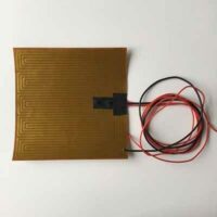 Kapton Film Flexible Heated Bed 24V - 100-300mm - Square Round 3D Printer Heater - 200x200 Square
