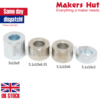 OpenBuilds Aluminum Spacers - 5mm M5 Bolt - CNC - 3D Printer