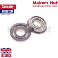 F635ZZ Shielded Model Flange Bearing 5 x 19 x 6mm - Image 2
