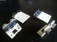 HC-SR04 Ultrasonic Sensor Mounting Bracket Mount Smart Car Arduino 3D Printer - Image 4