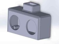 HC-SR04 Ultrasonic Sensor Mounting Bracket Mount Smart Car Arduino 3D Printer - Image 5