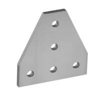 Joining Plate & Insert for 2020 Aluminum Extrusion - RepRap CNC 3D Printer V Slot - T Connector