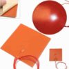 Round Square Rubber Heater Pad Mat - 12V 24V 110V 220V - 100W to 500W 3D Printer