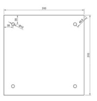 Round Square Rubber Heater Pad Mat - 12V 24V 110V 220V - 100W to 500W 3D Printer - Image 4
